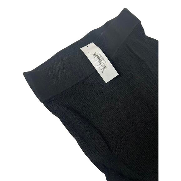 NWT! The Drop Women's Ellison Rib Flare Leg Sweater Pant, Black, S - Picture 4 of 5